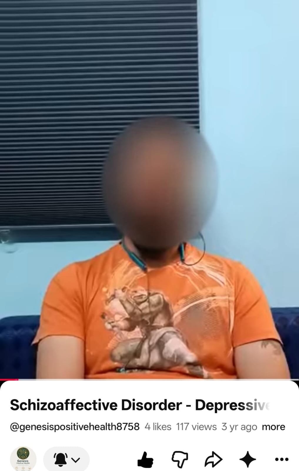 Testimonial — Schizoaffective Depressive Disorder with alcoholism, hypertension, hallucinations, and anger issues